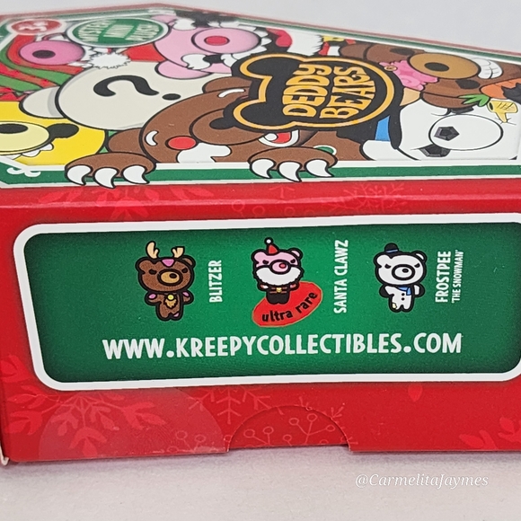 🎄 DEDDY BEARS 🐻 Christmas Edition Mystery Bears Coffin Kreepy Collectibles NIB - Picture 4 of 5